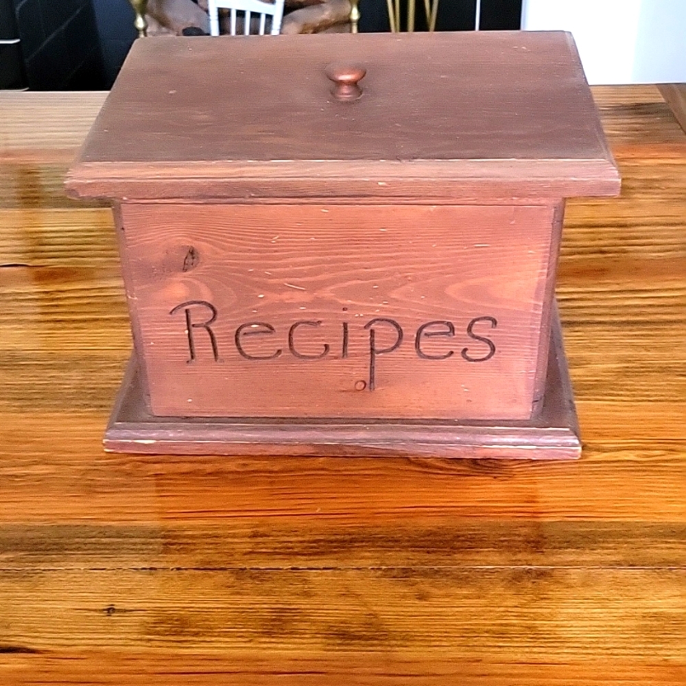 Recipe box